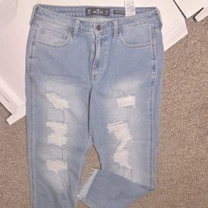 Hollister size 15 ultra high waisted, mom, jeans, Hollister vintage stretch